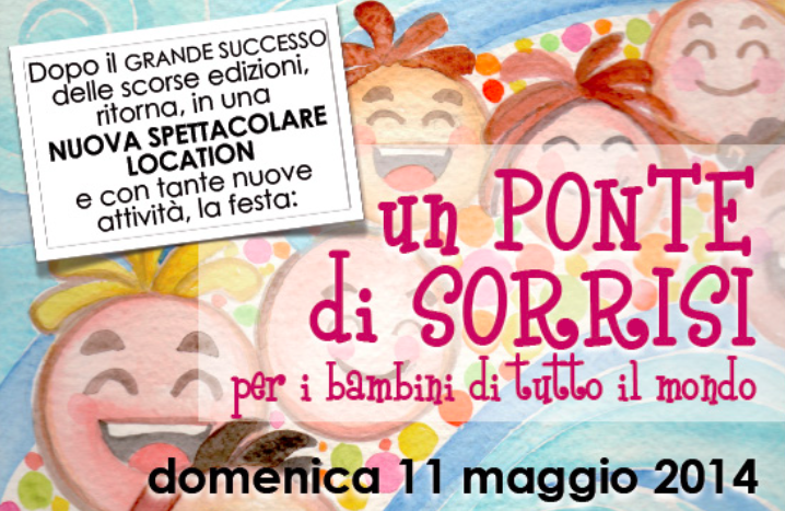 11 maggio – Festa per bambini “Un ponte di sorrisi” – Sinergia